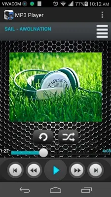 MP3 Player android App screenshot 1